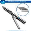 Automatic crown remover gun for efficient dental crown removal"
