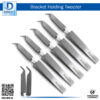 Enhance your orthodontic toolkit with the Angled Tip Bracket Tweezer, designed for precision holding and placement of brackets. This essential tool is perfect for orthodontic professionals seeking accuracy and control during procedures.