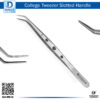College Cotton Tweezer with Slotted Handle