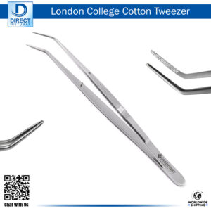 London College Cotton Swab Tweezer