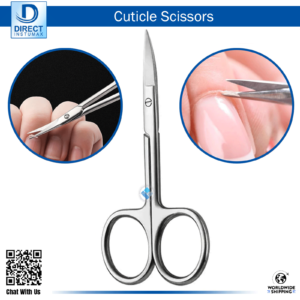 Thick Point Cuticle Scissors for Durable Trimming