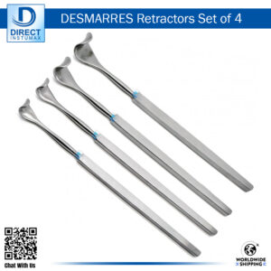 Desmarres Retractors Set of 4