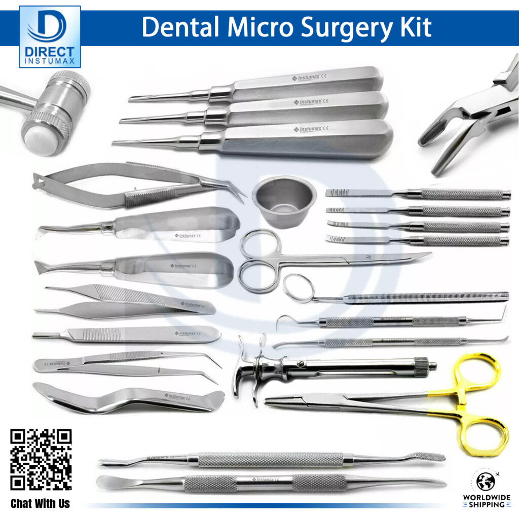 Buy Dental Micro Tooth Extraction Surgery Kit | Precision Tools for ...