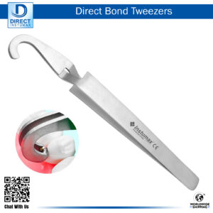 Orthodontic Dental Bracket Holding Placing Tweezers