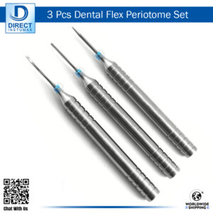 Flex Peritomes 3 PCS Elevators with 11mm Handles