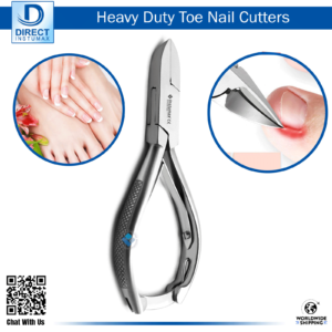 Toenail Side Nail Cutter Straight with Lock - Close-up of Blades
