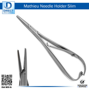 Mathieu Needle Holder Slim for Dental and Surgical Use
