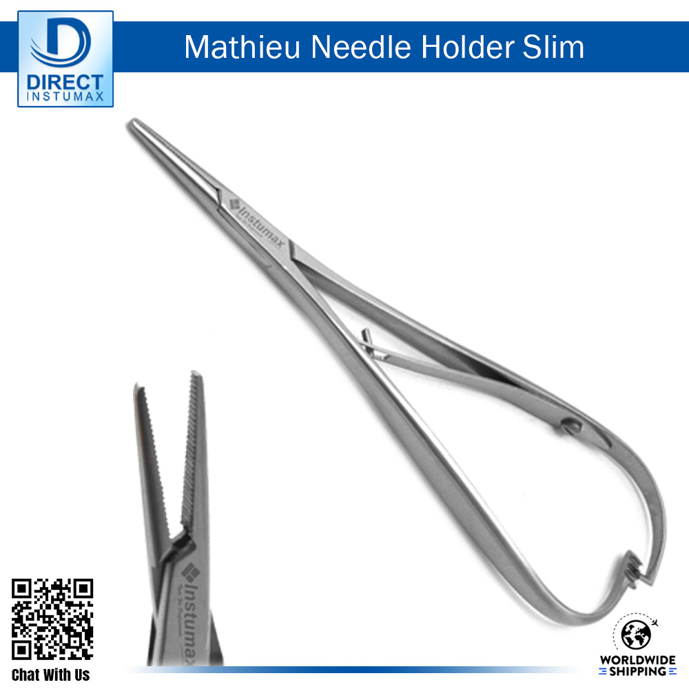 Mathieu Needle Holder Slim for Dental and Surgical Applications Mathieu Needle Holder Slim for Dental and Surgical Use
